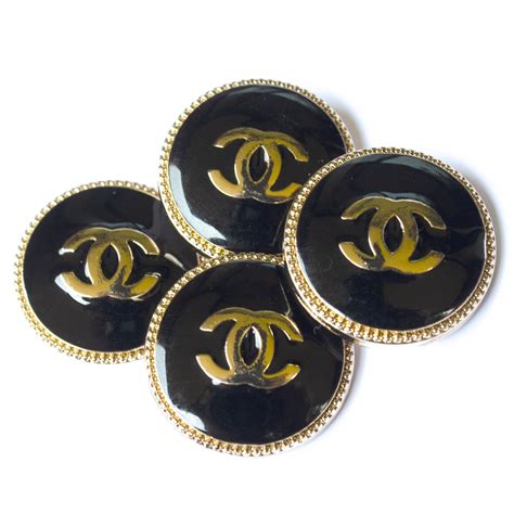 authentic vintage Chanel buttons